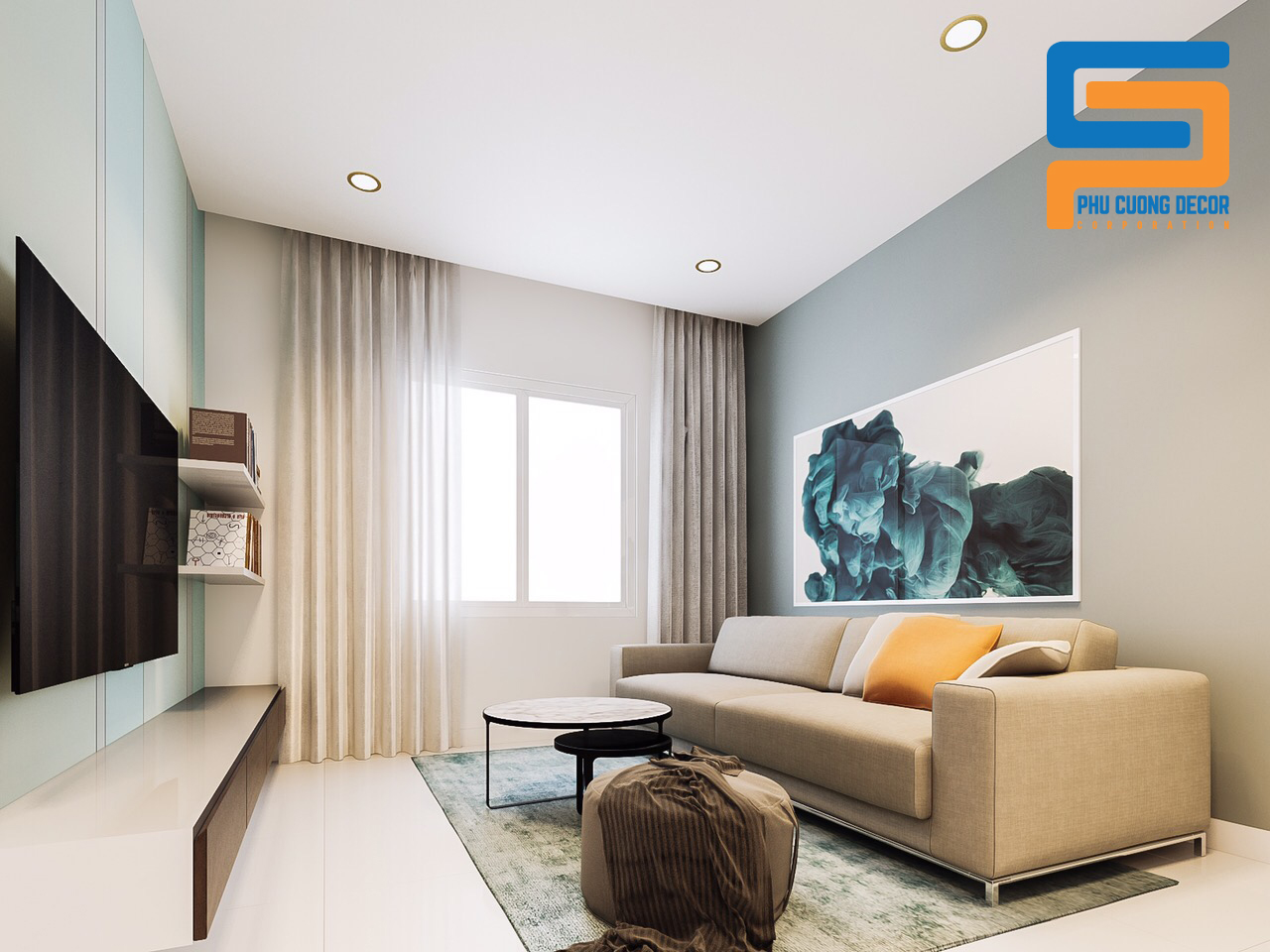 Căn hộ 1 PN - DT: 52m2 Tháp T1 Masteri Thảo Điền